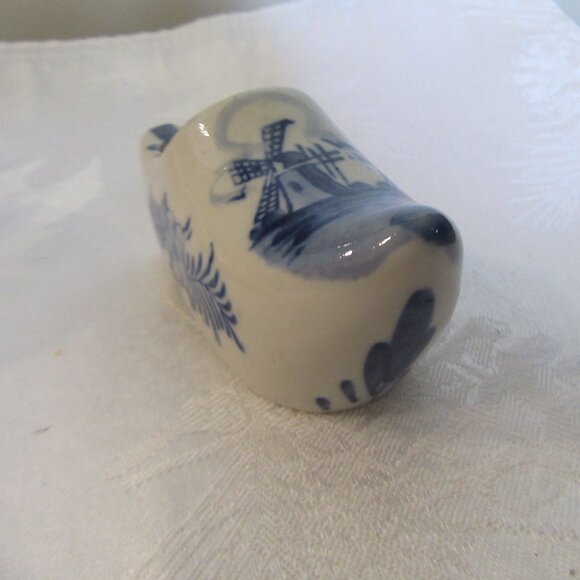 Delft Blue Holland Small Shoe ashtray - Picture 5 of 16
